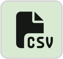 CSV Output icon